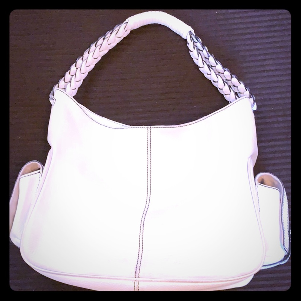 White Everyday Leather Purse
